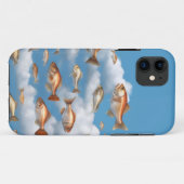Künstlerisch moderner Regenfisch Case-Mate iPhone Hülle (Rückseite (Horizontal))