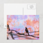 Künstlerisch Postkarte (Vorne/Hinten)