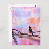 Künstlerisch Postkarte (Vorne/Hinten)