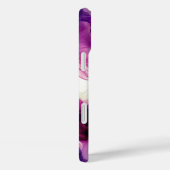 Künstlerisch rosa Gestaltung Case-Mate iPhone Hülle (Rückseite / Rechts)