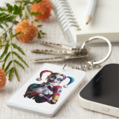 künstlerisch schlüsselanhänger (Vorderseite rechts)