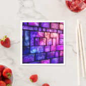 Künstlerisch Serviette (Beispiel)