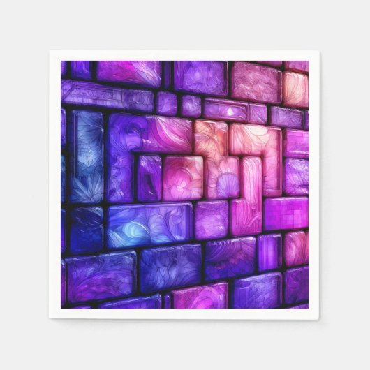 Künstlerisch Serviette (Vorderseite)