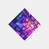 Künstlerisch Serviette (Ecke)