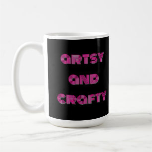 künstlerisch und kunstvoll, kunst und kunst kaffeetasse