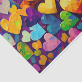 Künstlerisch Valentine Seidenpapier (Ausschnitt)