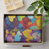 Künstlerisch Valentine Seidenpapier (Geschenk)