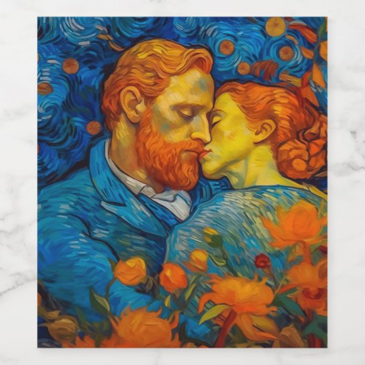 Künstlerisch Weinetikett (Einzelnes Label)