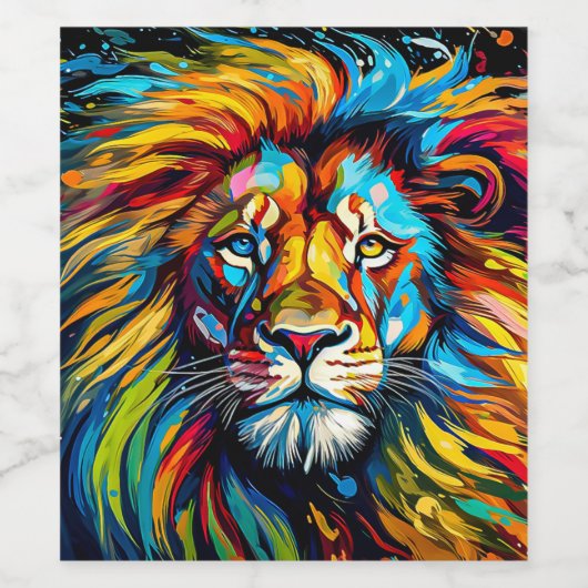 Künstlerisch Weinetikett (Einzelnes Label)