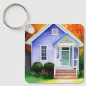 Künstlerisch Zuhause Schlüsselanhänger (Vorderseite)