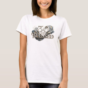 Künstlerische 30 UND GESEGNETE Tragbare Kunst T-Shirt