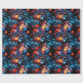 Künstlerische Abschnitte Geschenkpapier (Flach)