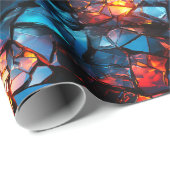 Künstlerische Abschnitte Geschenkpapier (Rolleneckpunkt)