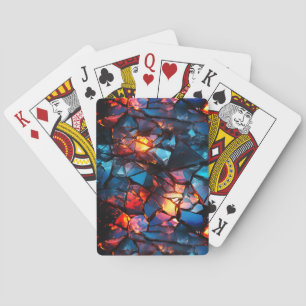 Künstlerische Abschnitte Spielkarten