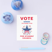 Künstlerische Abstimmung für den Klassenvorsitzend Flyer (Einzeln)