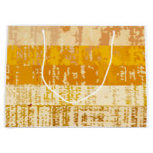 Künstlerische abstrakte Art Große Geschenktüte (Vorderseite)