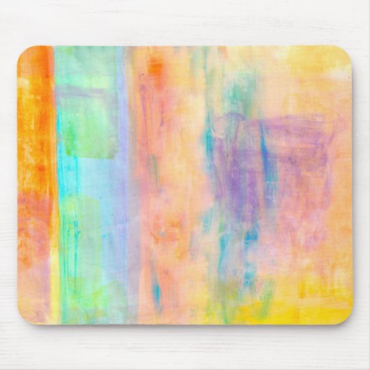 Künstlerische abstrakte gemischte Medienkunst in m Mousepad (Vorne)