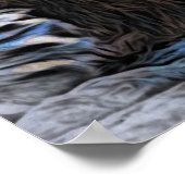 *~* Künstlerische Abstrakte kühne Celestial LION A Poster (Ecke)