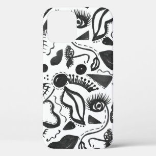 Künstlerische Abstraktion: Gesichter, Lippen, geom Case-Mate iPhone Hülle