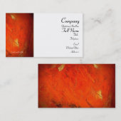 Künstlerische Adobe-Visitenkarten Visitenkarte (Vorne/Hinten)