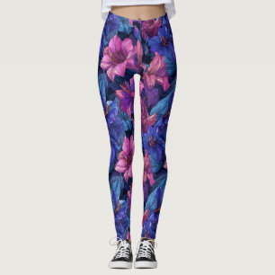 Künstlerische Amaryllis-Fantasie-Gymnastikbekleidu Leggings