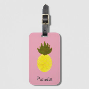 Künstlerische Ananas im Sommer Gepäckanhänger