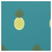 Künstlerische Ananas im Sommer Stoff (Nahaufnahme)