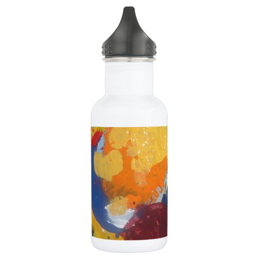 Künstlerische Anarchie Edelstahlflasche (Links)