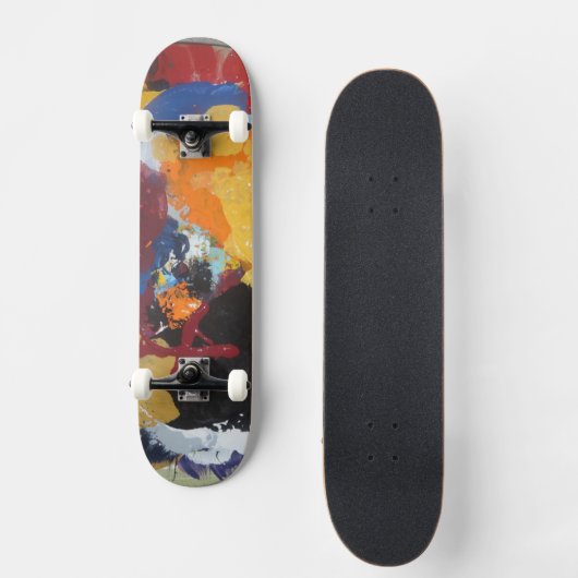 Künstlerische Anarchie Skateboard (Vorderseite)