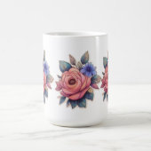 künstlerische Aquarellbilder Kaffeetasse (Mittel)