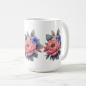 künstlerische Aquarellbilder Kaffeetasse (VorderseiteRechts)