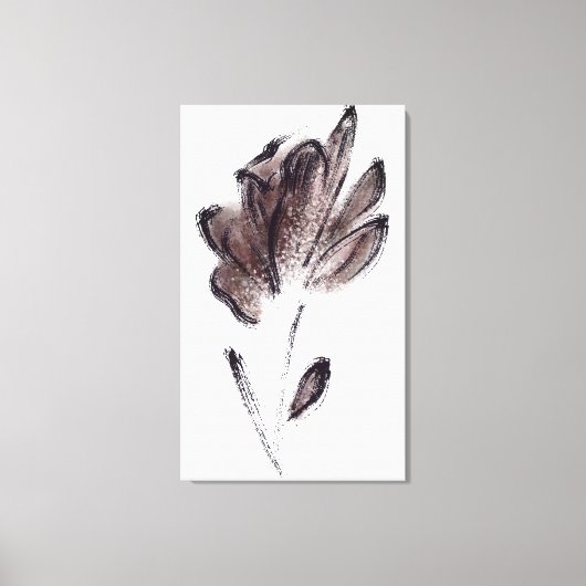 Künstlerische Aquarellbilder Leinwanddruck (Vorderseite)