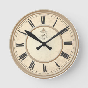 Künstlerische arbeitende Biber-Wanduhr - Lustiger  Runde Wanduhr