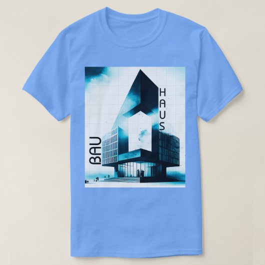 Künstlerische Architektur 05 BlW T-Shirt (Design vorne)