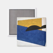 Künstlerische Architektur, 1916 Magnet (Vorderseite/Rückseite)