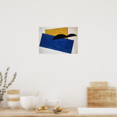 Künstlerische Architektur, 1916 Poster (Küche)