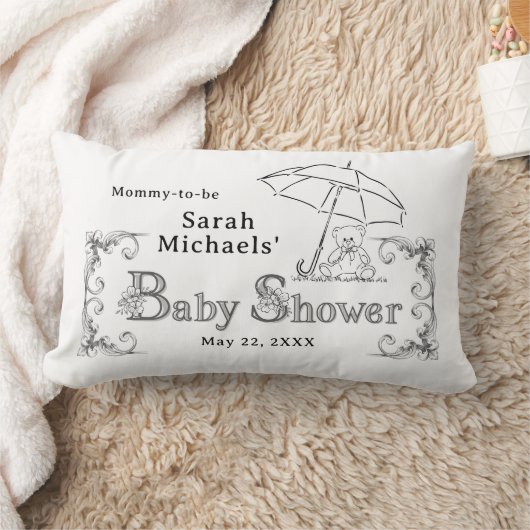 Künstlerische Babydusche Lendenkissen (Decke)