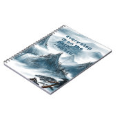 Künstlerische Bergbilder - Inspirationsquelle Notizblock (Linke Seite)