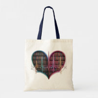Künstlerische Bibliotheks-Serien-Tasche - Premium-