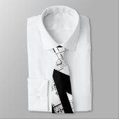 Künstlerische Blatt-Musik Krawatte (Gebunden)