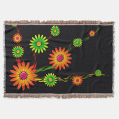 Künstlerische Blume Decke (Vorderseite)