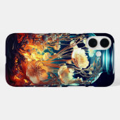 Künstlerische Blume - Fall Case-Mate iPhone Hülle (Rückseite (Horizontal))