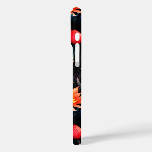 Künstlerische Blume - Fall Case-Mate iPhone Hülle (Rückseite / Links)