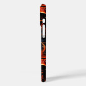 Künstlerische Blume - Fall Case-Mate iPhone Hülle (Rückseite / Links)