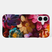Künstlerische Blume - Fall iPhone Hülle (Rückseite (Horizontal))