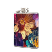 Künstlerische Blume Flachmann (Links)