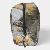 Künstlerische Blume im Herbst Waschbeutel (Rechts)