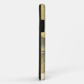 Künstlerische Blume in Gelb Tones Case-Mate iPhone Hülle (Hinten/Rechts)