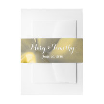 Künstlerische Blume in Gelbtönen - Hochzeit