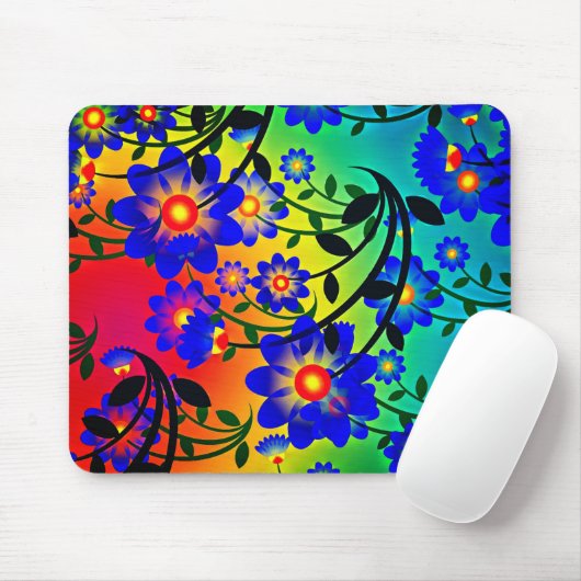 Künstlerische Blume Mousepad (Mit Mouse)